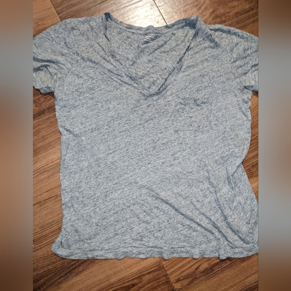 Madewell - Whisper Cotton V-Neck Pocket Tee Short Sleeve 04346 | Size Medium - Picture 4 of 8